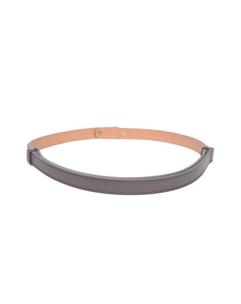 Ceinture en cuir SS26 IR 141 gris - 55-10x50-94 cm