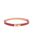 Ceinture en cuir SS26 IR 141 rouge - 55-10x50-94 cm