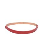 Ceinture en cuir SS26 IR 141 rouge - 55-10x50-94 cm