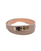 Ceinture en cuir SS26 IR 141 taupe - 55-10x50-94 cm