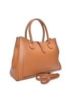 SS26 IR 483 cognac leren handtas - 29,5x40x12 cm