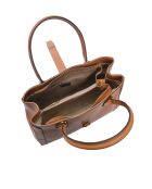 SS26 IR 483 cognac leren handtas - 29,5x40x12 cm