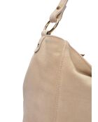 SS26 IR 8170 Schultertasche aus beigem Leder - 27x32x11 cm