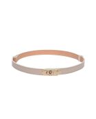Ceinture en cuir SS26 IR 141 beige - 55-10x50-94 cm