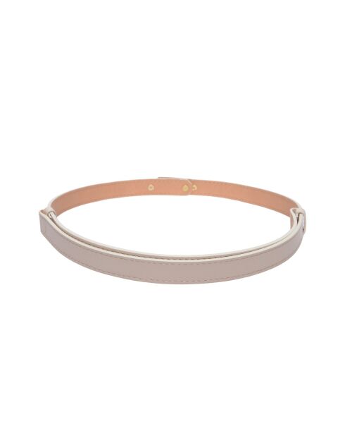 Ceinture en cuir SS26 IR 141 beige - 55-10x50-94 cm