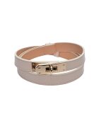 Ceinture en cuir SS26 IR 141 beige - 55-10x50-94 cm