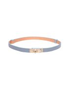 Ceinture en cuir SS26 IR 141 bleu ciel - 55-10x50-94 cm