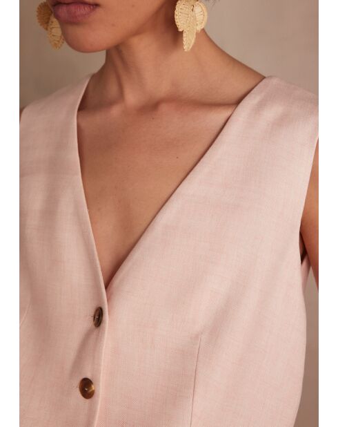 Abel Gi unifarbene Primerose-Weste