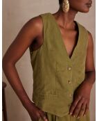 Gilet Cassandre Gi Sage