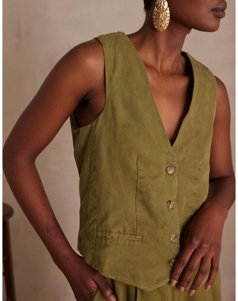 Gilet Cassandre Gi Sage