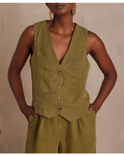 Gilet Cassandre Gi Sage