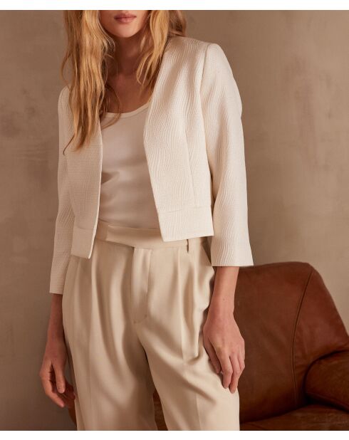 Bolero Neil B Jacquard ecru