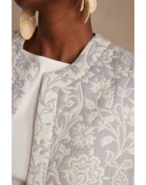 Gilet da ghiacciaio bicolore Celia Gi