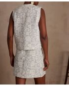 Gilet da ghiacciaio bicolore Celia Gi