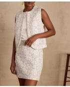 Gilet da ghiacciaio bicolore Celia Gi