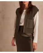 Gilet verde Laurena English
