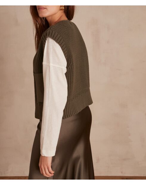 Gilet verde Laurena English