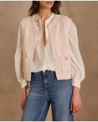 Steffie bis blassrosa Weste