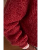 Chelton rote Strickjacke