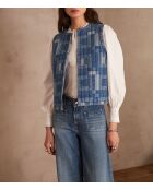 Gilet in denim leggero lavato Soline Gi
