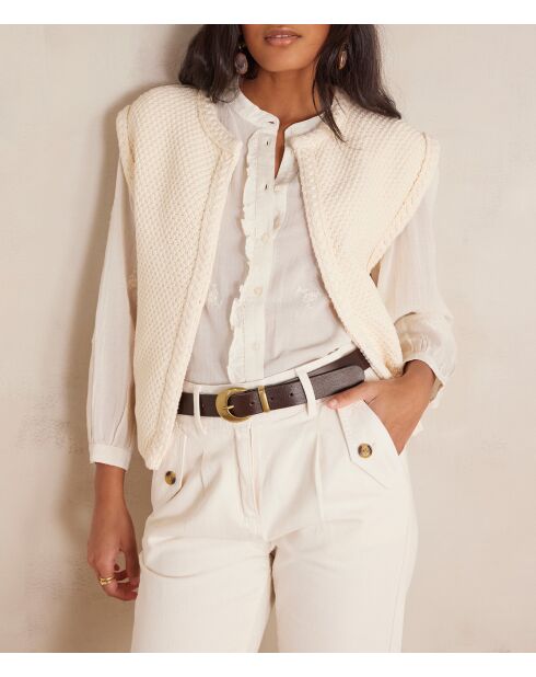 Gilet Betsy crema