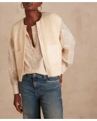 Gilet Laurena ficelle