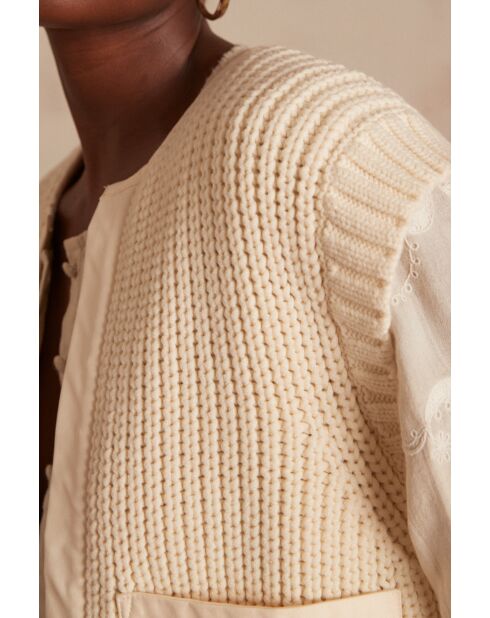 Gilet Laurena ficelle