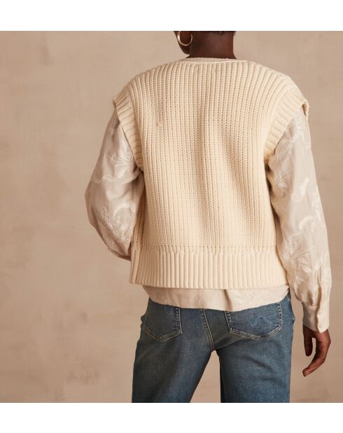 Gilet Laurena ficelle