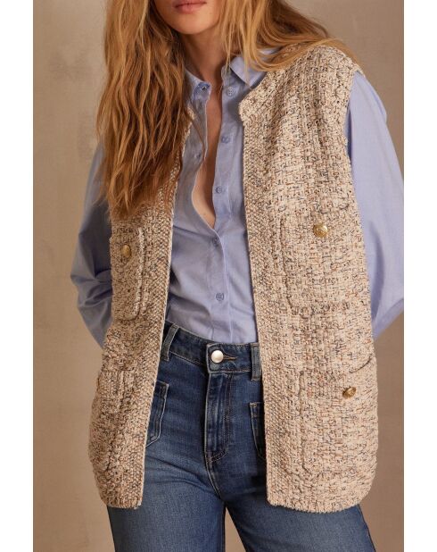 Gilet Steffie crema