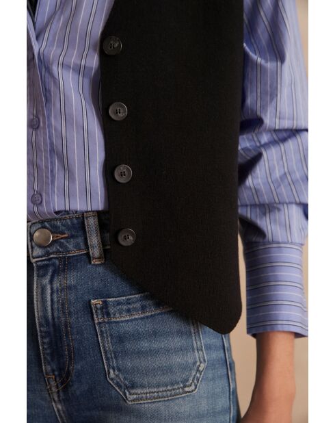 Gilet nero Suzon