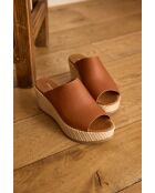 Melody Light Espadrilles-Sandalen, kamelfarben