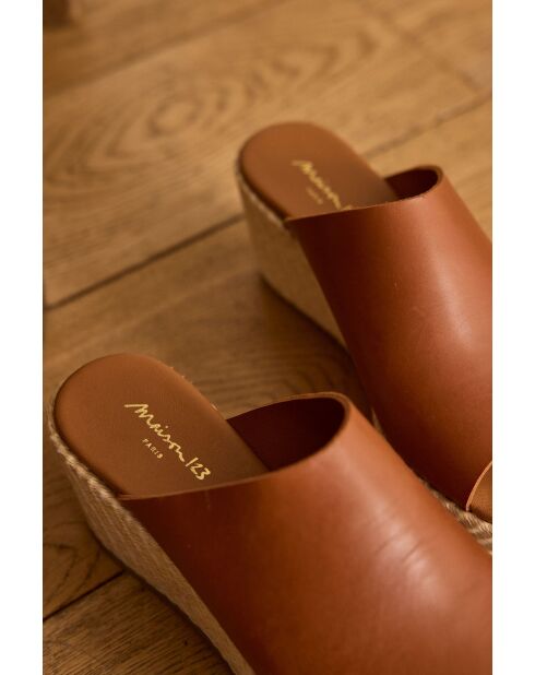 Melody Light Espadrilles-Sandalen, kamelfarben