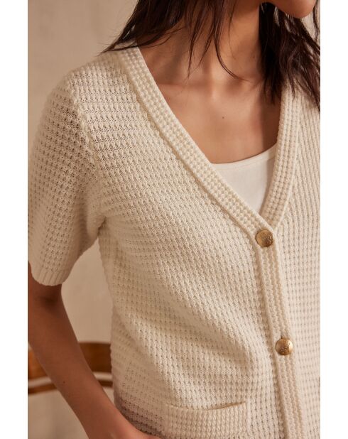 Cardigan Salome écru