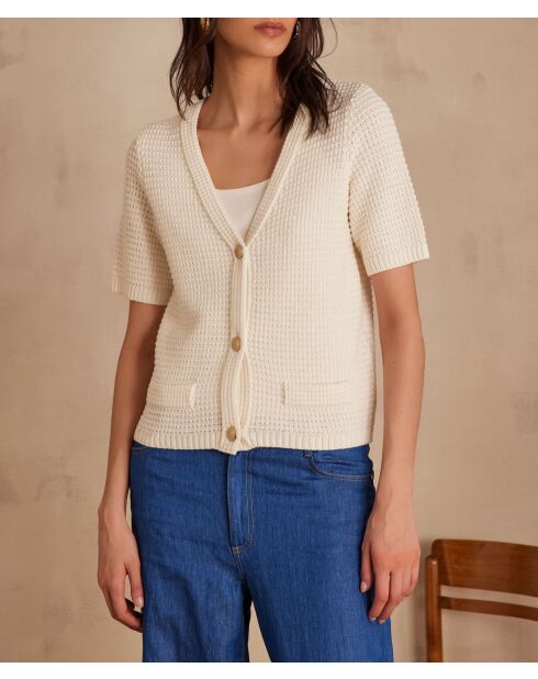Cardigan Salome écru