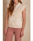 Gilet crema Soan