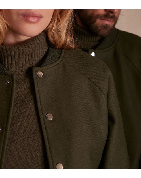 Kim Bl Bombers khakifarbene Jacke