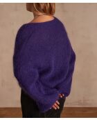 Violette Chelton-Strickjacke