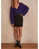 Violette Chelton-Strickjacke