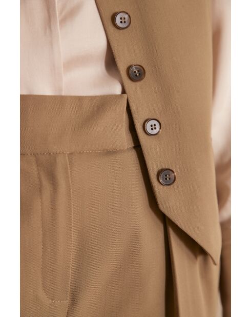 Gilet Carlotta Gi in foglia liscia