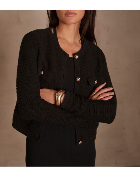 Cárdigan negro Lily