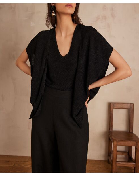 Cárdigan Samantha negro