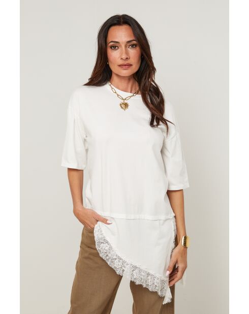 Tunique Saphira 100% Coton blanche