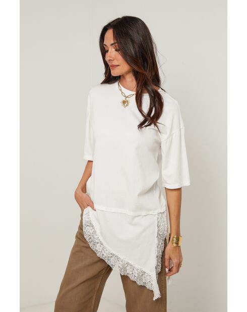 Tunique Saphira 100% Coton blanche