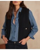 Gilet blu Lea bis