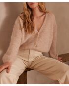 Natürliche Chelton-Strickjacke