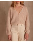 Natürliche Chelton-Strickjacke