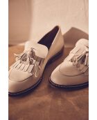Mocassins Remy blanc