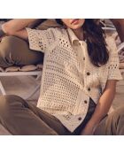 Cardigan naturale Nomad