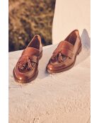 Mocassins Rosa camel clair