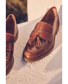 Mocassins Rosa camel clair